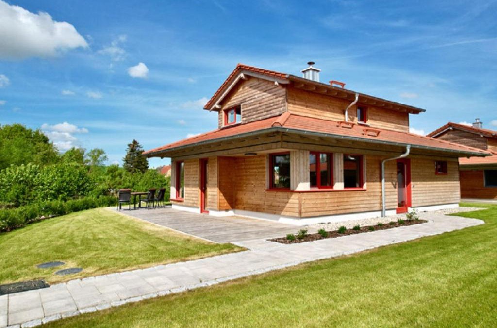 Oberhof House | Ferienhaus LebenPUR Bio-Ferienhaus aus Holz
