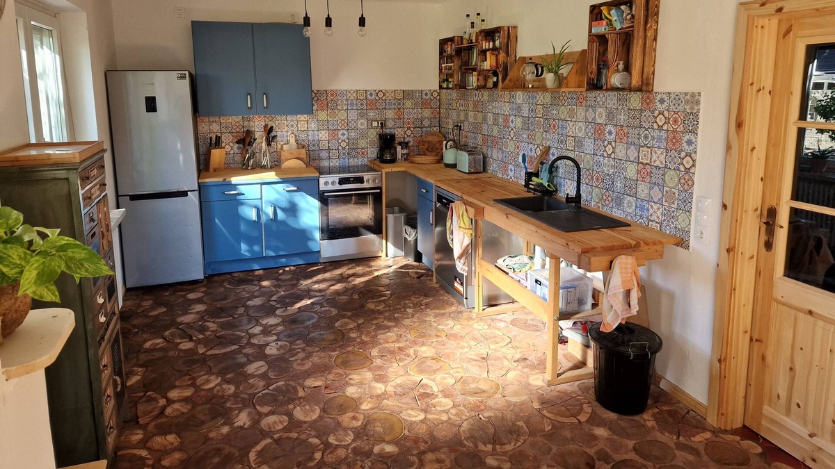 Bollingstedt House | Ferienhaus mit Seeblick und Kamin