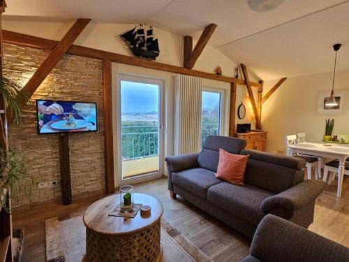 Korkwitz Apartment | Ferienhof SchilfMeer - Fewo "Heuboden"