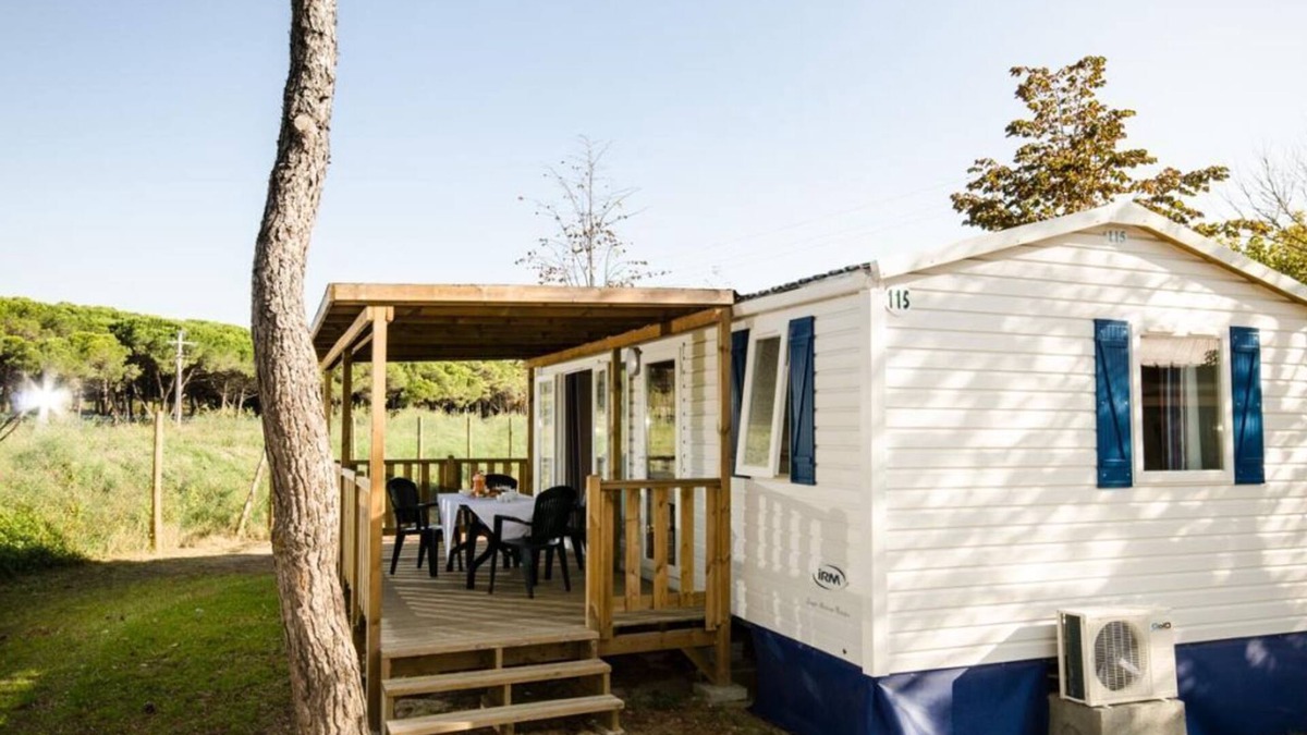 Zadina Pineta House | Ferienpark Cesenatico Mobilehome Riviera für 6 Personen