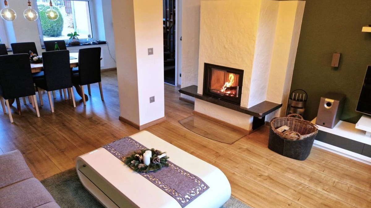 Nohn Apartment | Ferienwohnung am Wasserfall - 5-bett-ferienwohnung Dusche/wc, 3 Schlafräume