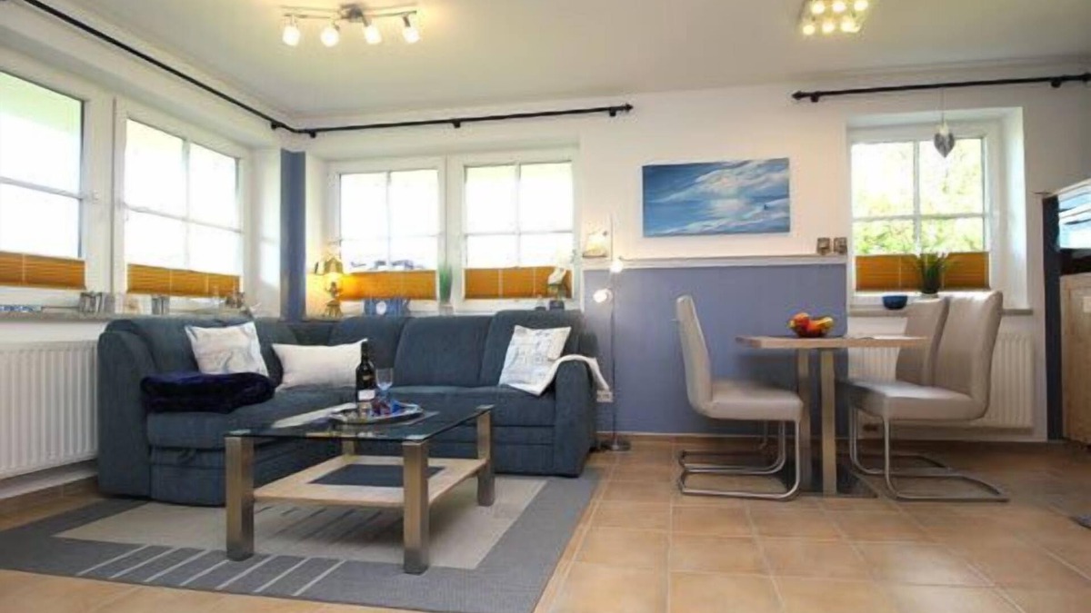 Ostseebad Wustrow Apartment | Ferienwohnung mit Westterrasse Direkt Hinter der Düne