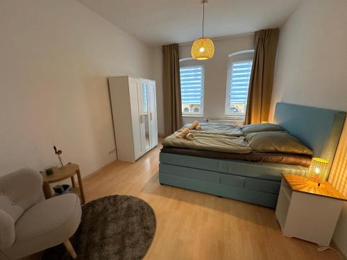 Ilversgehofen Apartment | Ferienwohnung für 8 mit Balkon