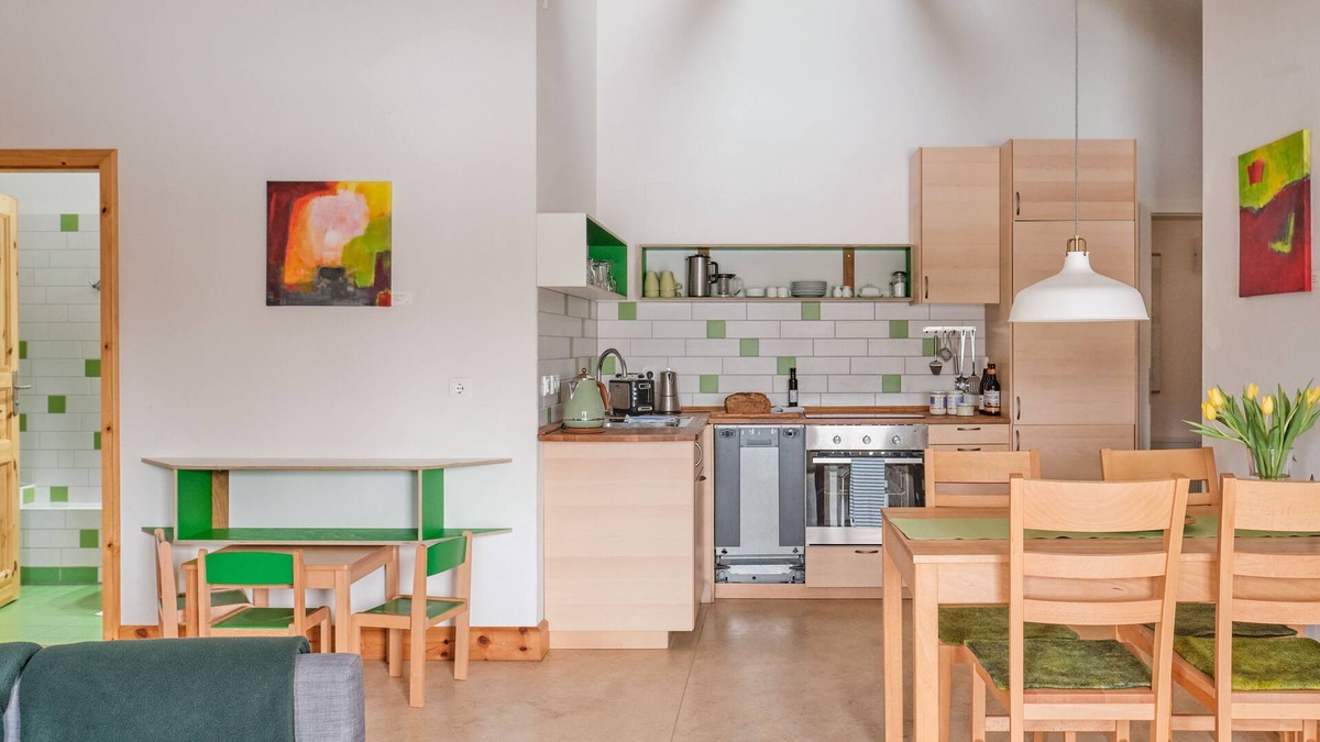 Schwerin Apartment | Ferienwohnung Grün - Urlaub auf dem Biohof