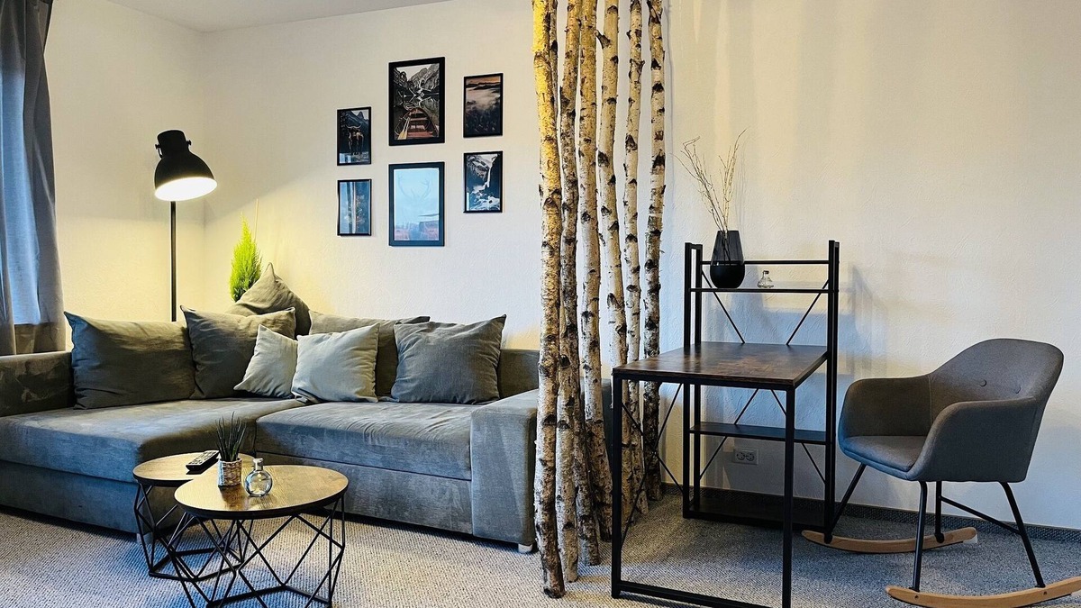 Bad Berleburg Apartment | Ferienwohnung im Erdgeschoss mit Balkon und Wlan