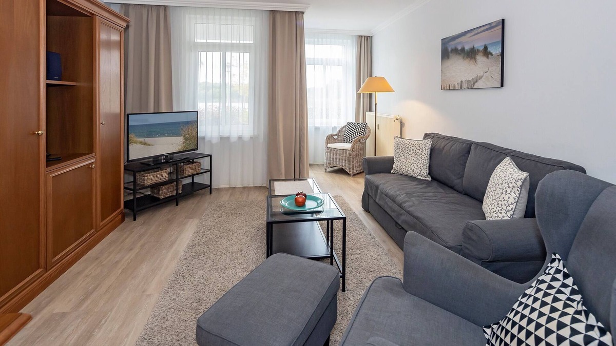 Seebad Bansin Apartment | Ferienwohnung in Strandlage mit 2 Terrassen und Tollem Blick auf den Schloonsee
