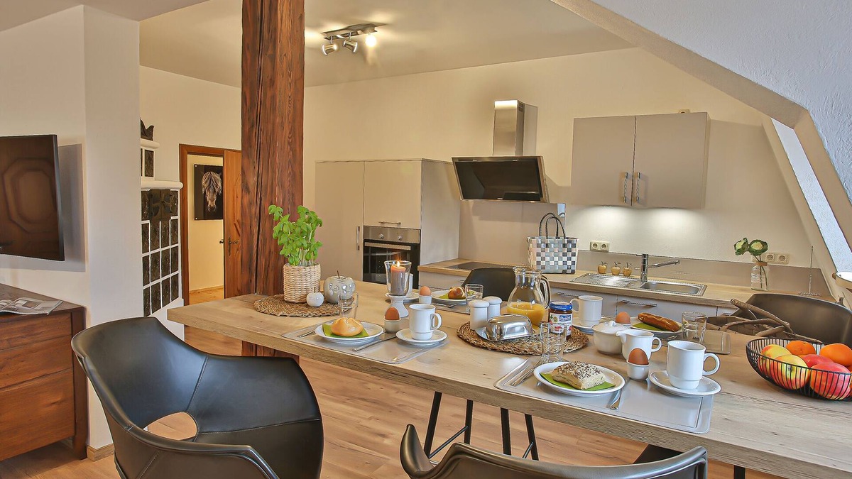 Klosterlangheim Apartment | Ferienwohnung Klosterloft mit 3 Schlafzimmer