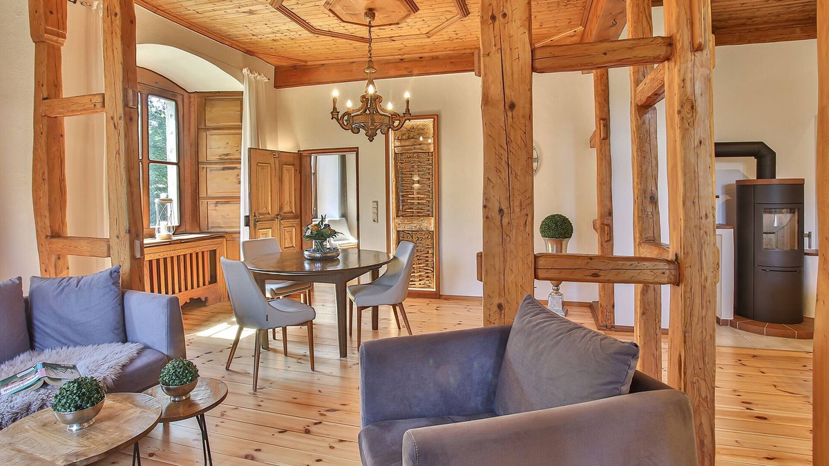 Klosterlangheim Apartment | Ferienwohnung Klosterstube mit Zwei Schlafzimmer