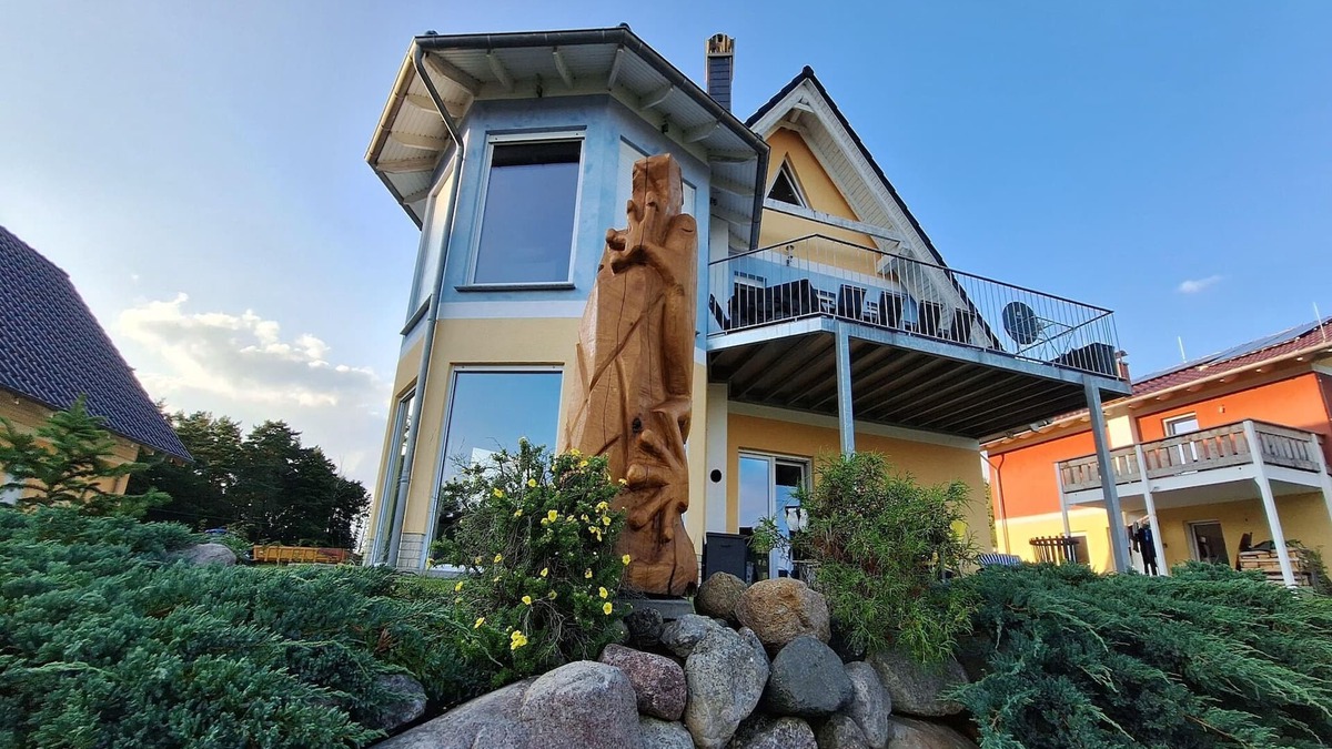 Klein Labenz Apartment | Ferienwohnung mit Seeblick am Groß Labenzer See