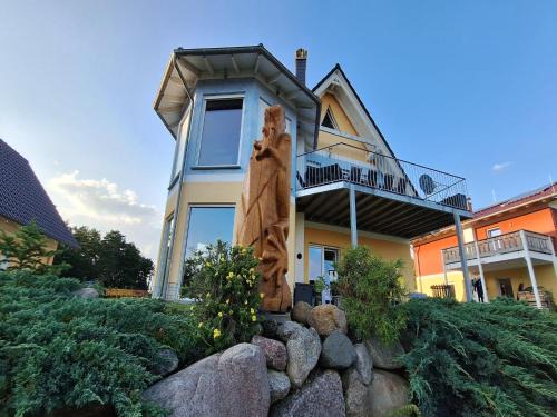 Klein Labenz Apartment | Ferienwohnung mit Seeblick am Groß Labenzer See