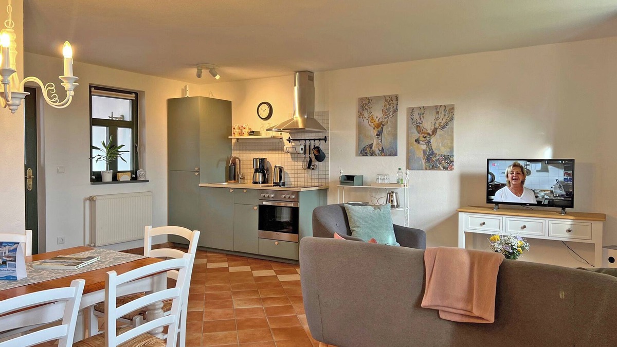 Dargun Apartment | Ferienwohnung Wollin Alte Schule Barlin Mecklenburg Pool