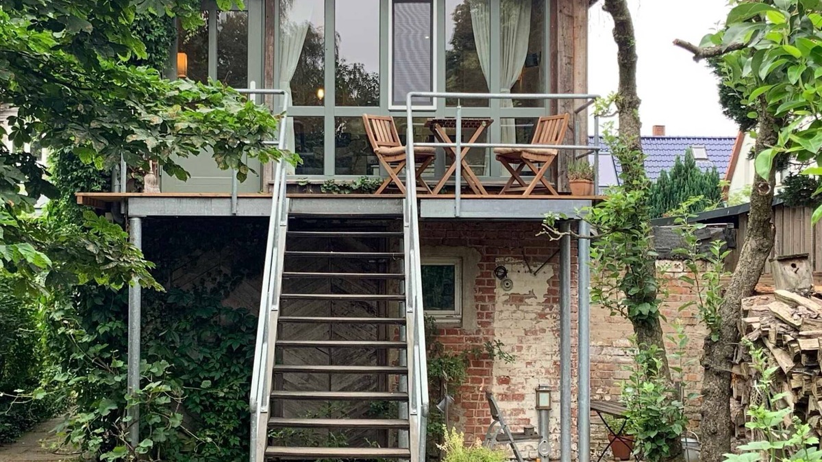 Kroeslin Apartment | Ferienwohnung Zur Alten Böttcherei - Ferienwohnung