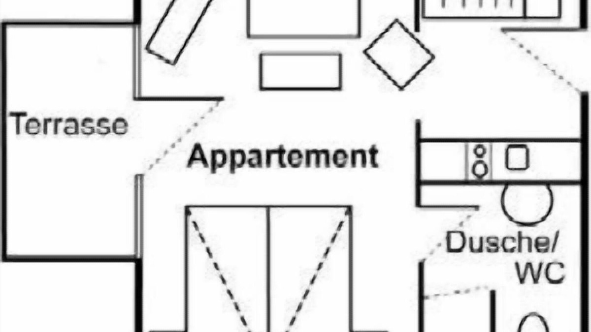 Milte Apartment | Ferienwohnungen Landhaus Am Esch, Appartement im Erdgeschoss