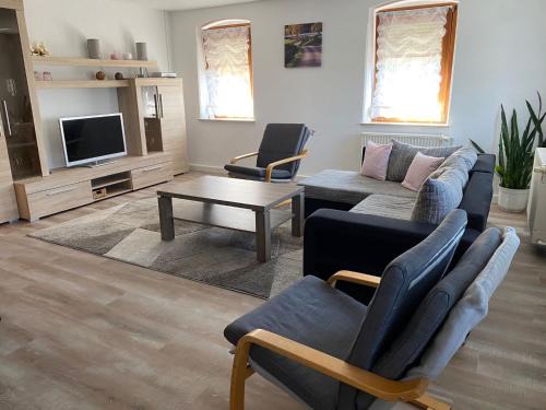 Gickelsberg Apartment | FeWo - "Am Schwedenstein" 85qm - bis 5 Personen