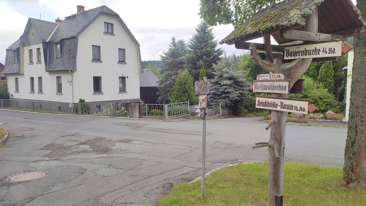 Bad Elster House | FeWo "Grimberg" 2 - Stock & Groß Grundstück