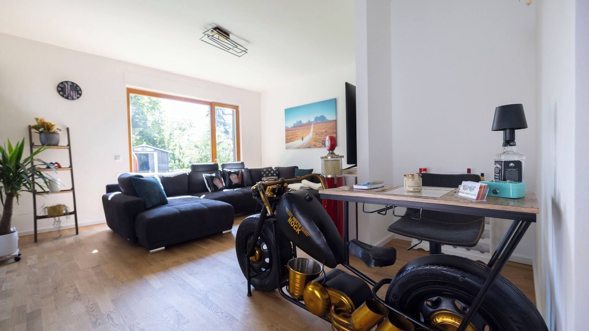 Wildau Apartment | Fewo Partners - Fewo California Dreaming 93qm mit Garten