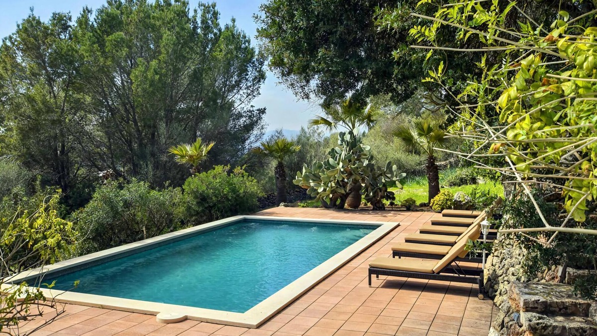 Santa Maria del Cami House | Finca in Santa María with Private Saltwater Pool
