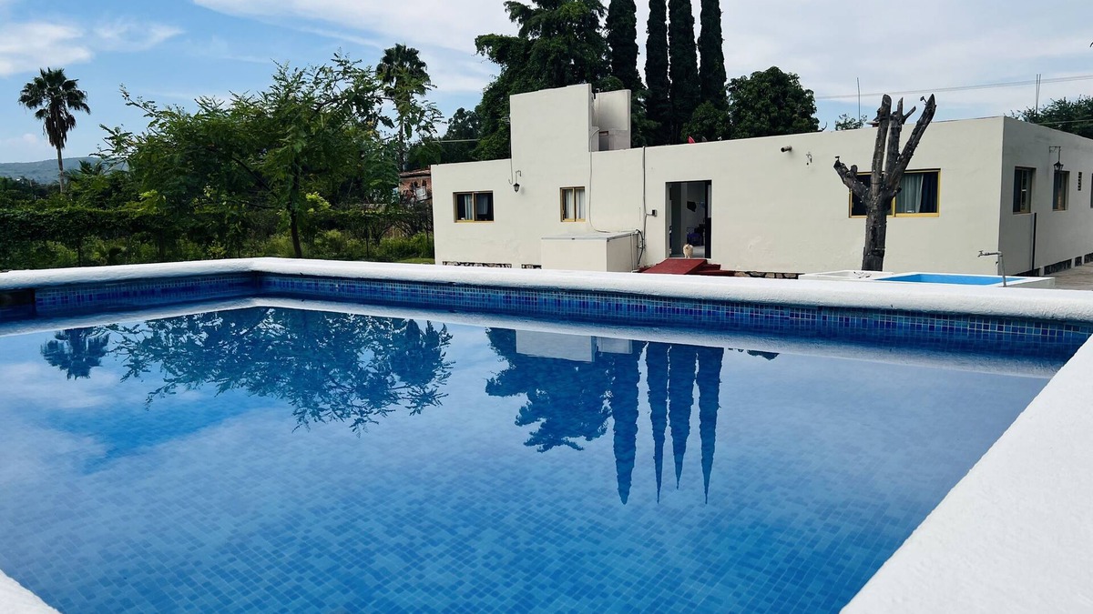 Chapala Other | Finca Ybarra, espaciosa casa de campo con pequeña alberca y amplio jardín.