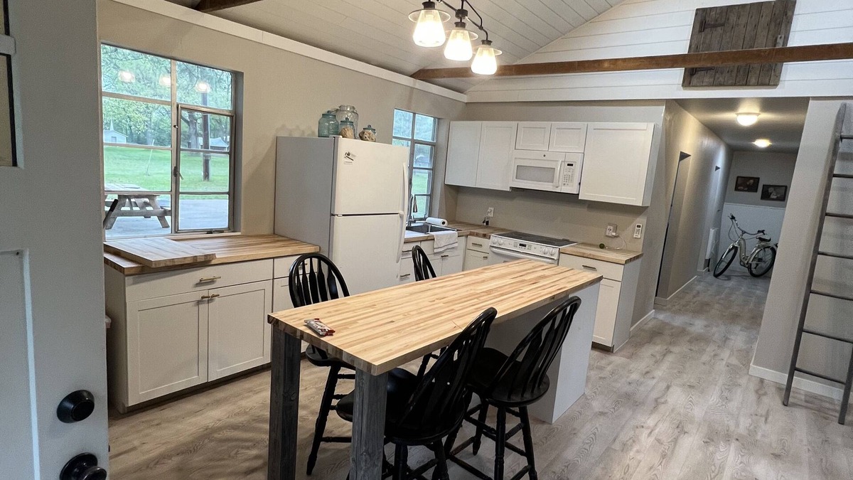 Big Rapids Cabin | First Cabin On The Right