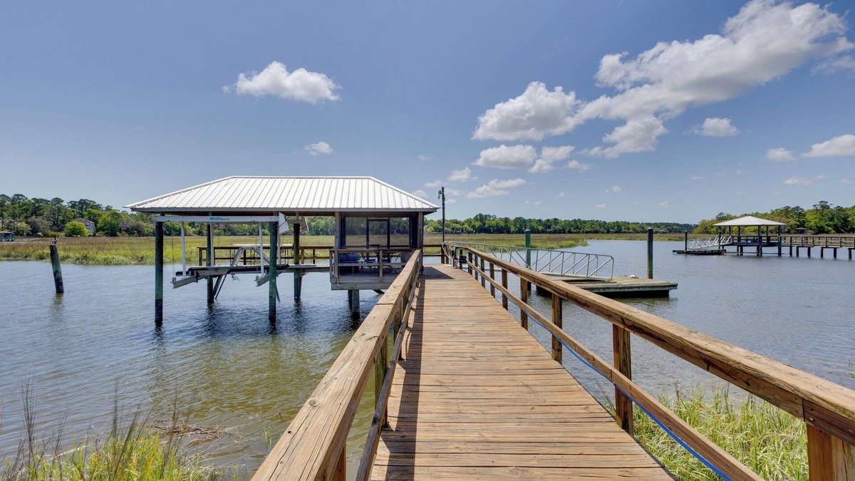 Meridian House | Fish, Boat & Unwind: 'Creekside Oasis' in Darien!