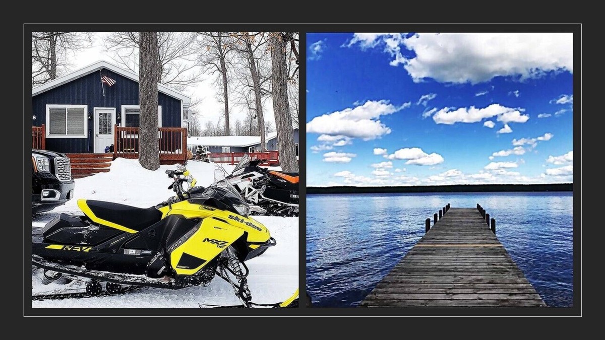 Marenisco Cabin | Fish'N'Trails Cabin on beautiful Lake Gogebic!