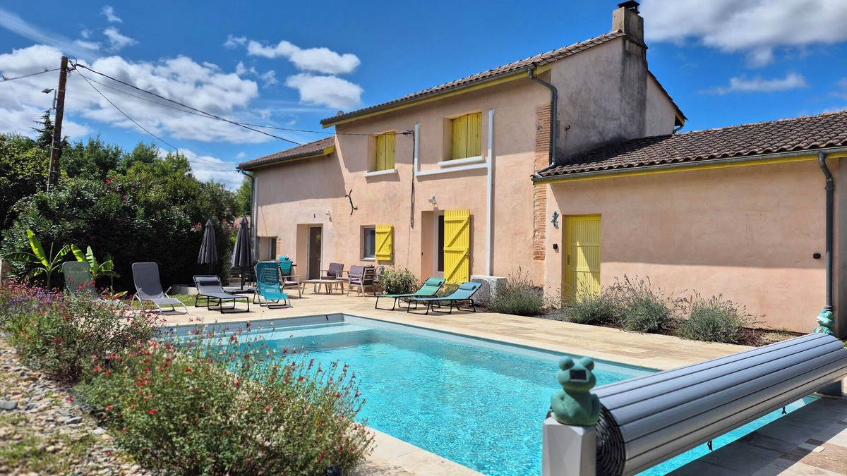 Damazan House | Fisherman's gite for 6 people with private swimming pool