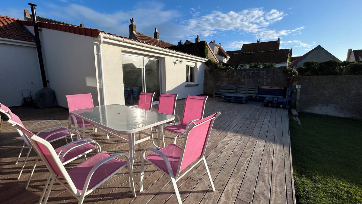 Audresselles House | Fisherman's house, single storey, enclosed garden, 50m from the sea,