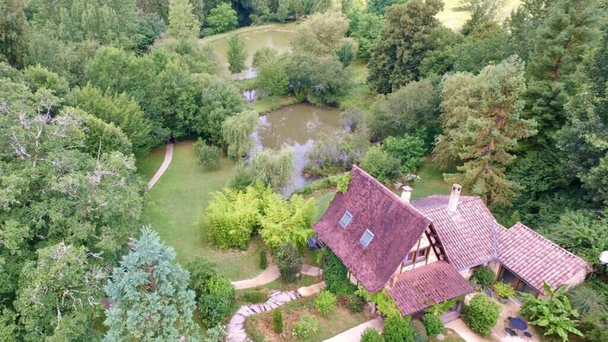 Payrac House | Fisherman's house - natural idyll in a half-timbered house