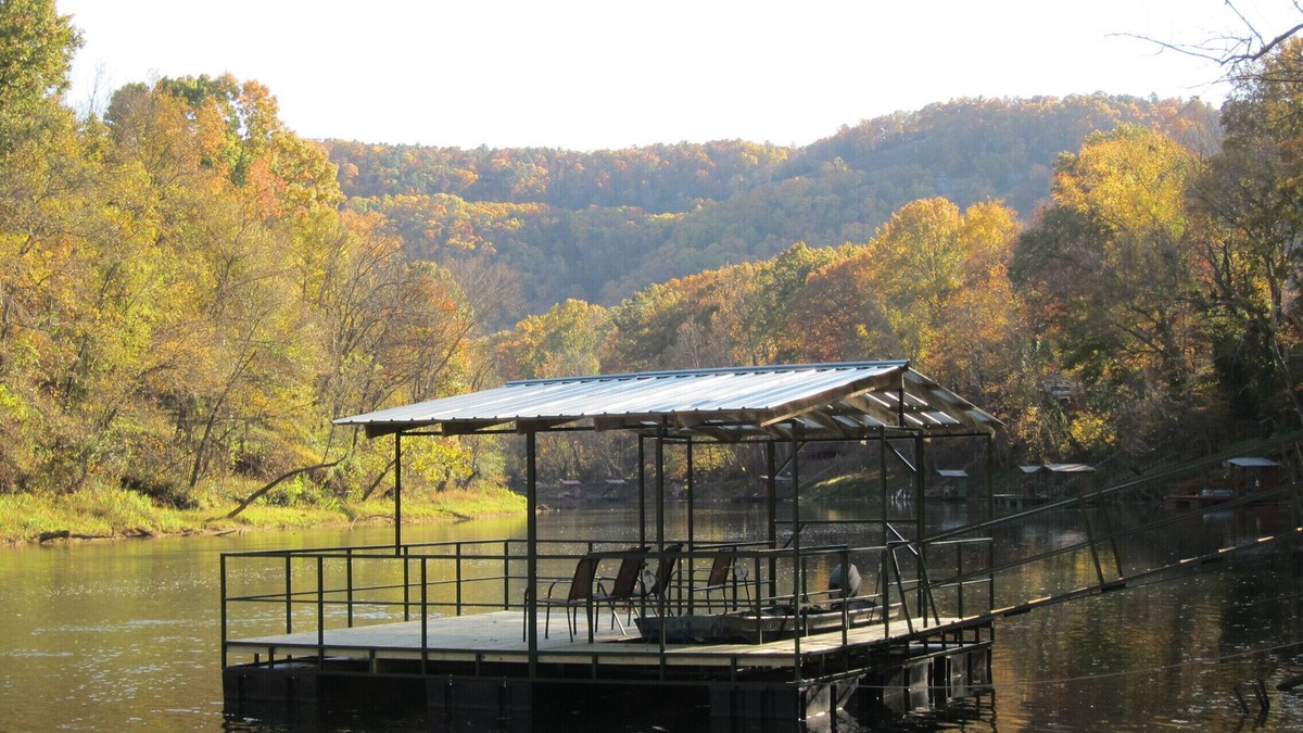 Heber Springs House | Fisherman's Paradise With Private Dock And Shoals