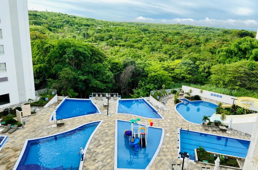 Pousada do Rio Quente Apartment | Flat 303 - Condomínio Park Veredas - Acesso ao Rio - Completo com ar no quarto e na sala