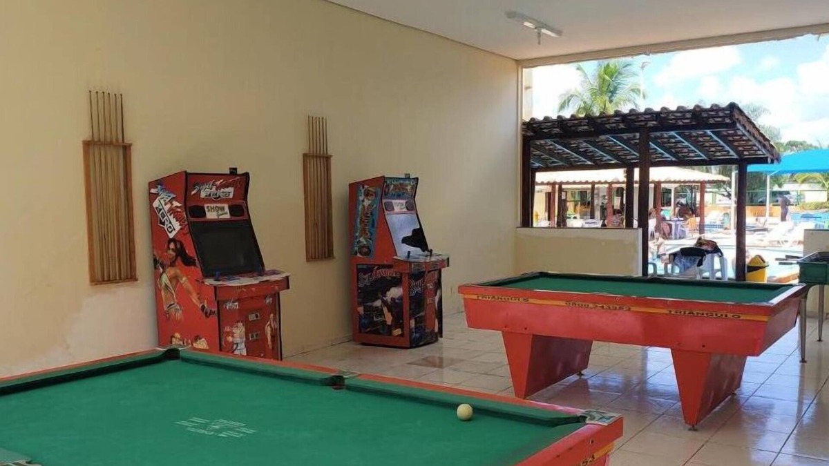 J Jeriquara Apartment | Flat in Thermas Place with 7 thermal and cold pools, parking