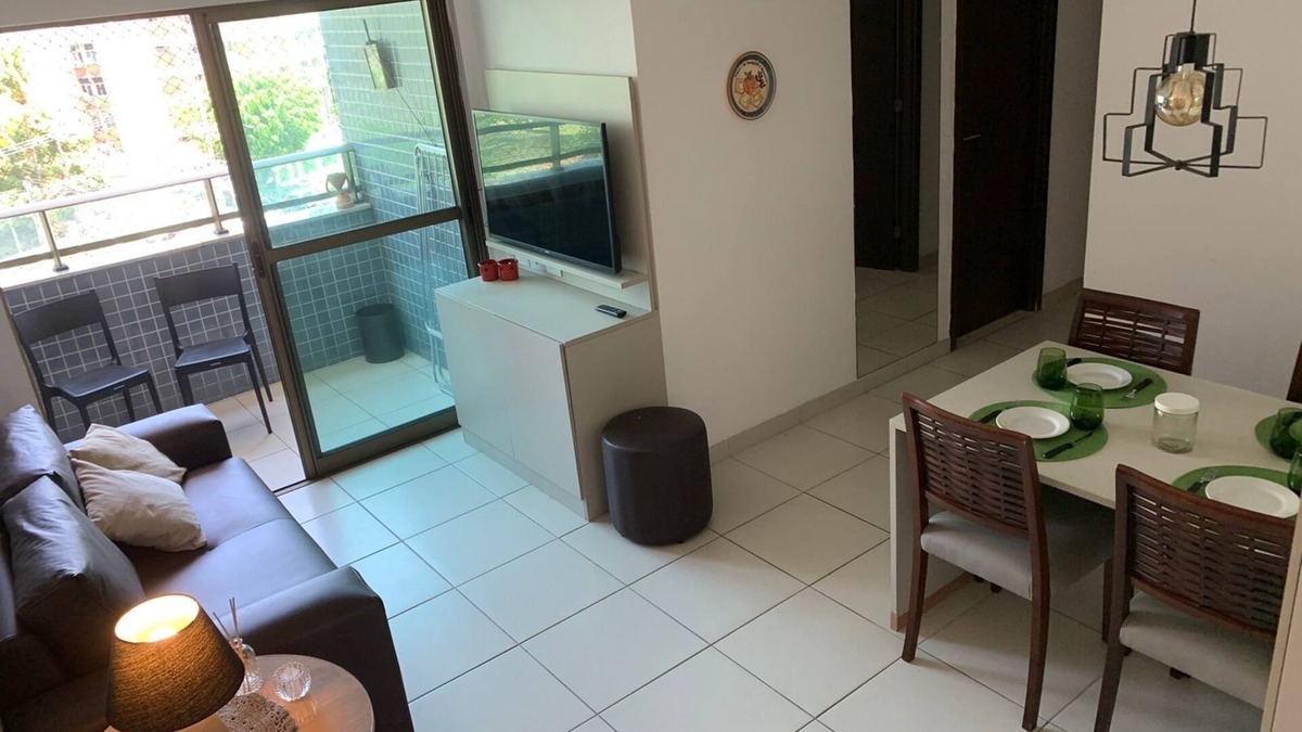Pina Apartment | Flat Incrível 2 Qtos no Coração de Boa Viagem . Bem Central , Perto de Tudo
