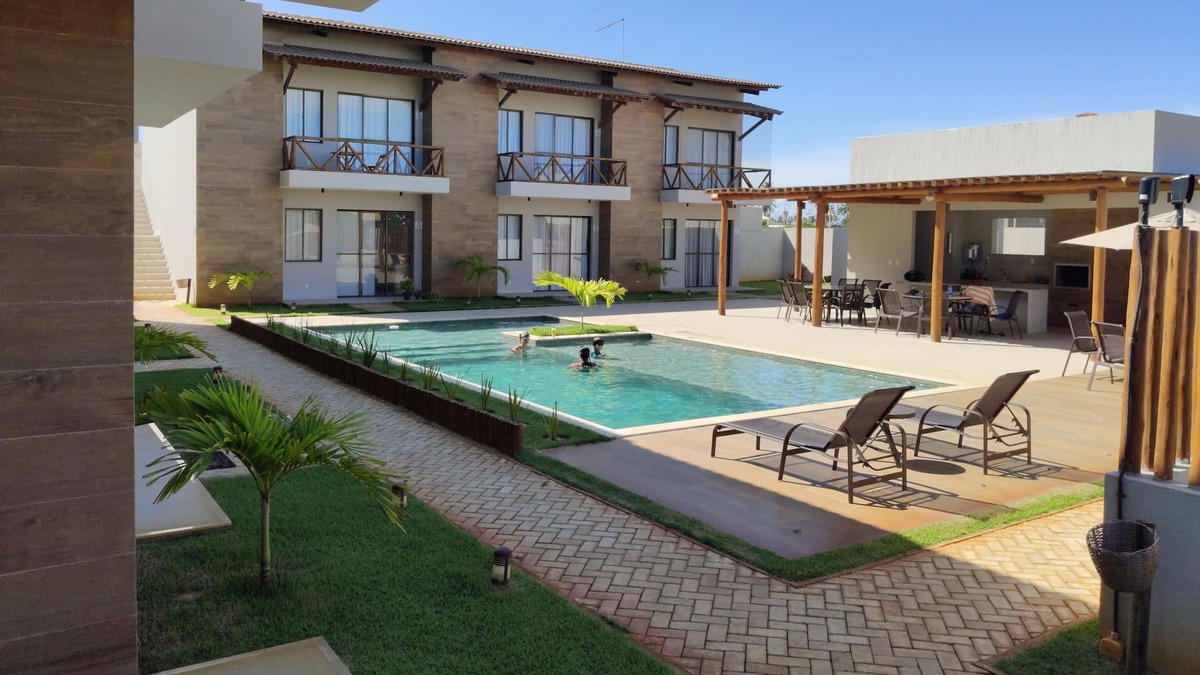 Caueira Apartment | Flat Praia da Caueira - Flat with pool 150m from the beach