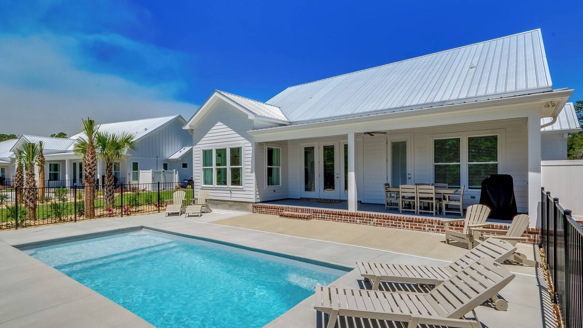 Panacea House | Florida Coastal Cottage with Pool