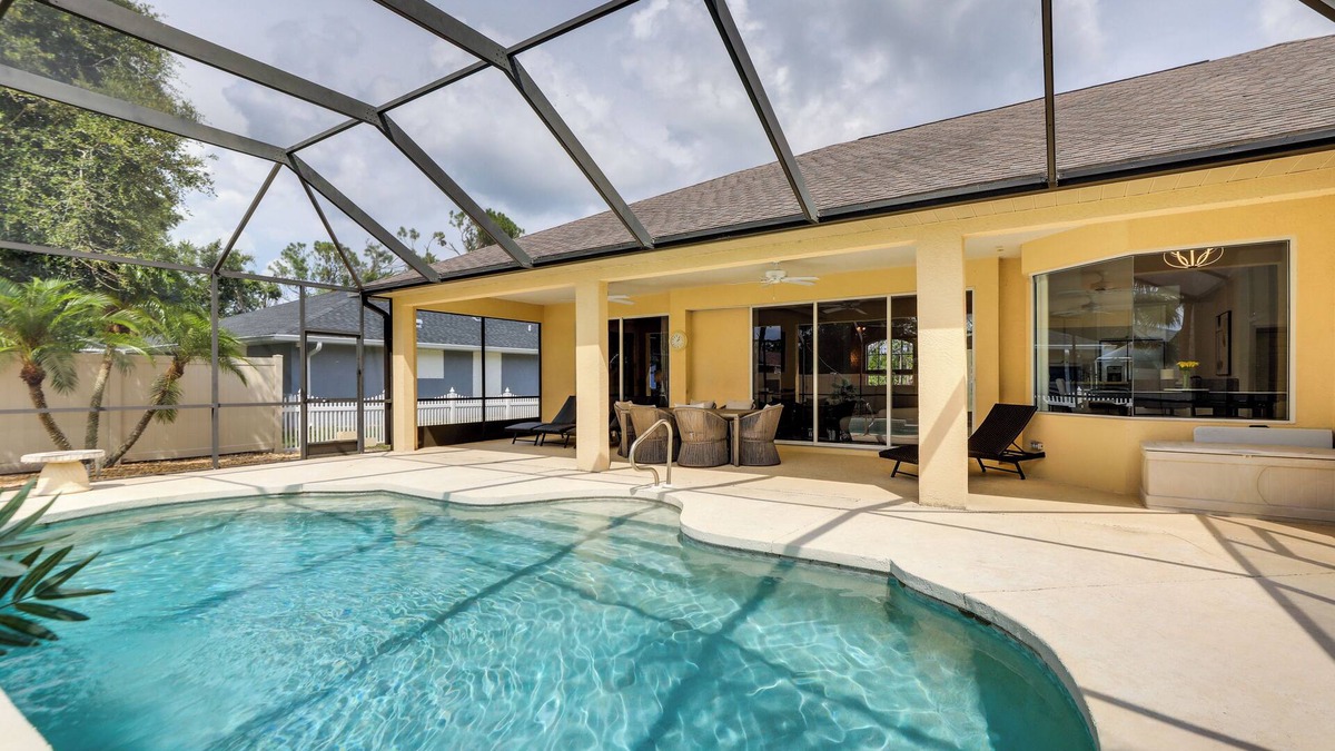 North Port House | Florida Vacation Rental w/Private Pool & Lanai