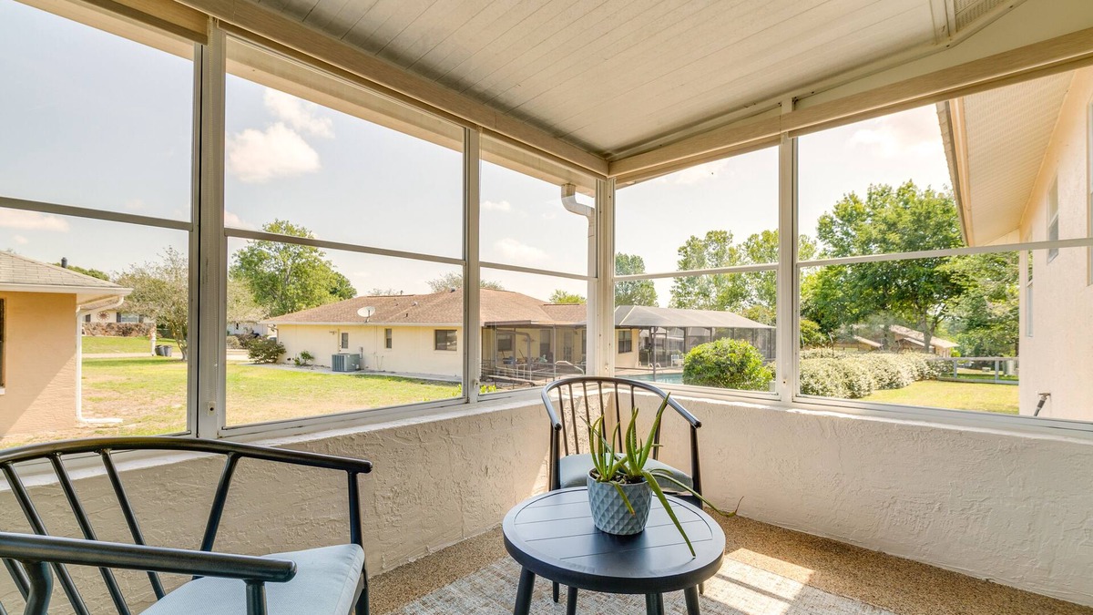 Pine Ridge House | Florida Vacation Rental w/Enclosed Porch!
