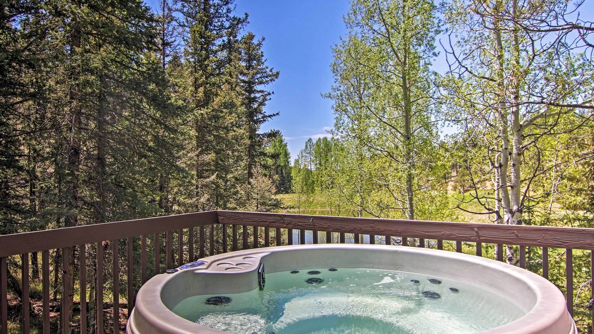 Florissant Cabin | Florissant Hilltop Hideaway w/Porch + Pond Access