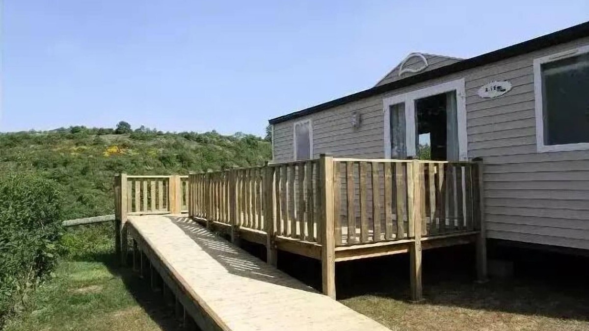 Cordelle House | Flower Camping de Mars * - Mobile home 34m2/2 bedrooms - Terrace (adapted person with reduced mobility) 4 people
