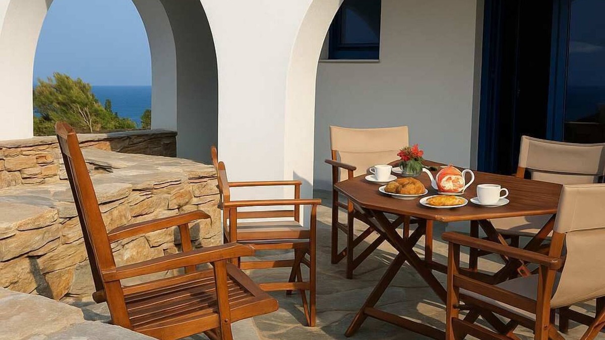 Ano Meria House | Folegandros Enchanting Moniasma Home, Sunset Views