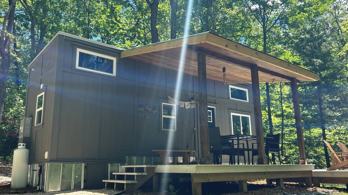 Mountain Rest House | Forest retreat with incredible hiking and biking trail access.