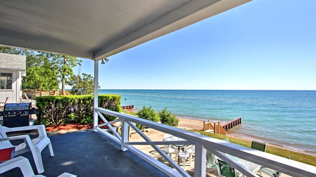 North Street House | Fort Gratiot Lake House on Lake Huron w/Patio & Deck!
