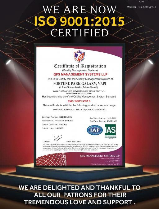 GIDC Hotel | Fortune Park Galaxy, Vapi - Member ITC Hotels' Group