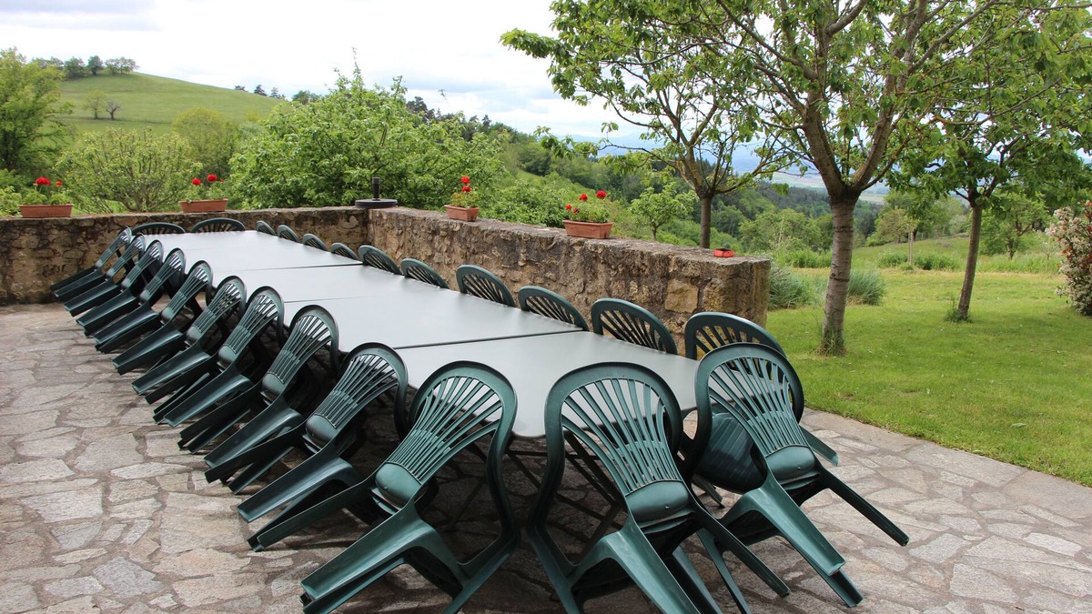 Saint-Quentin-sur-Sauxillanges House | Gite de Groupe * HELIMO Goulapie with view and terrace