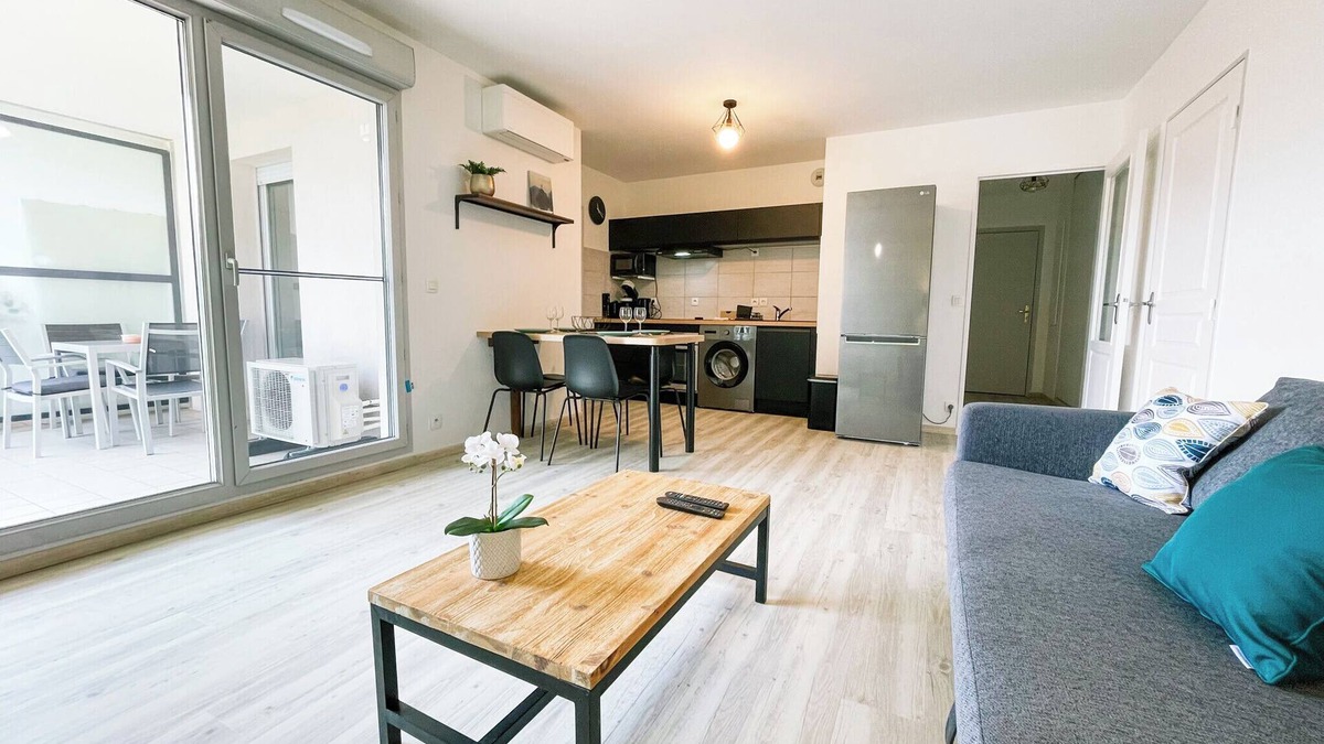 Montbonnot-Saint-Martin Apartment | #FR | Terrace on Montbonnot🌺 - INOVALLÉE - T2