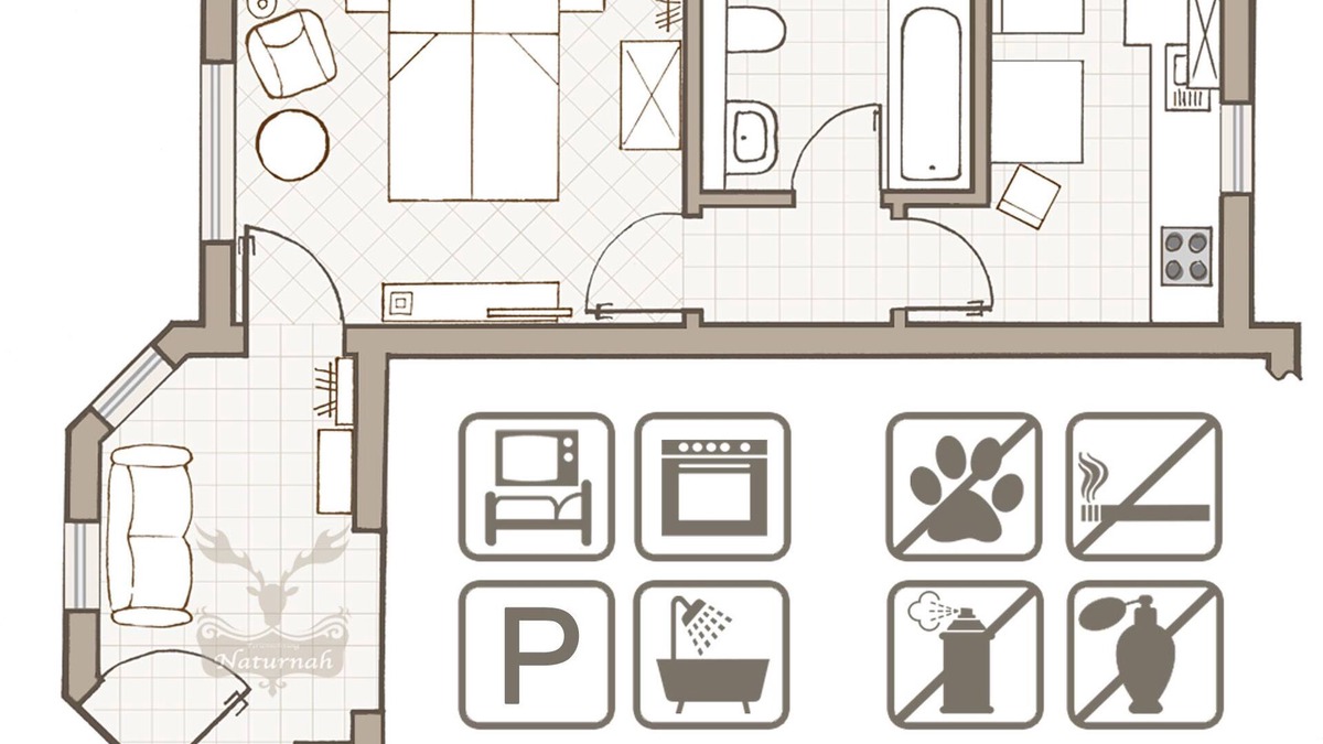 Mertendorf Apartment | Fragrance and perfume-free allergy-friendly apartment