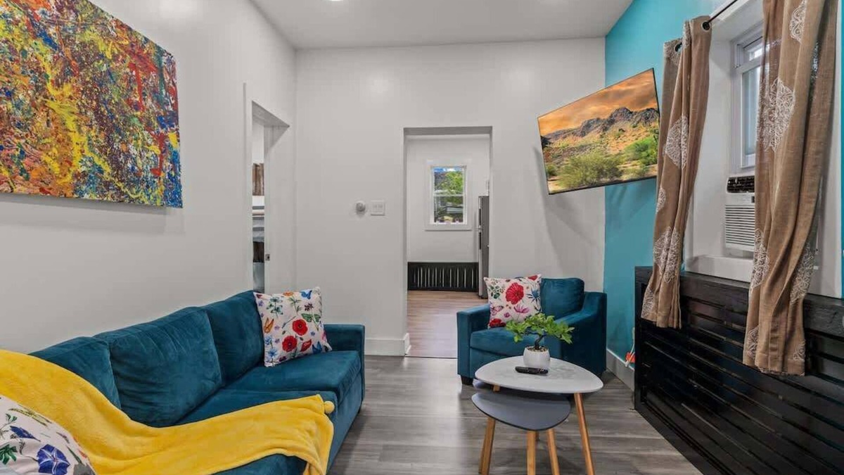Delair Apartment | FREE Private Parking 1-min I-95-1st flr