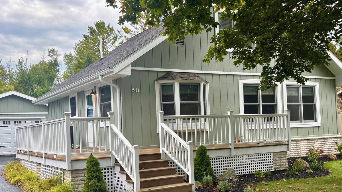 Harrisville Cottage | Fresh & Modern Cottage 3-Min Walk to Stunning Lake Huron Sandy Beach