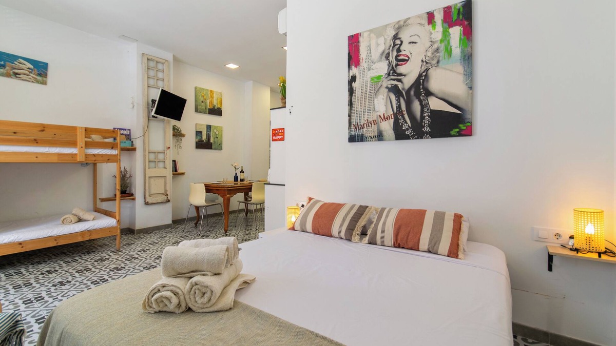 Sant Adria de Besos Apartment | Fully equipped studio, 15 minutes from downtown BCN, 8 min. walk from the beach