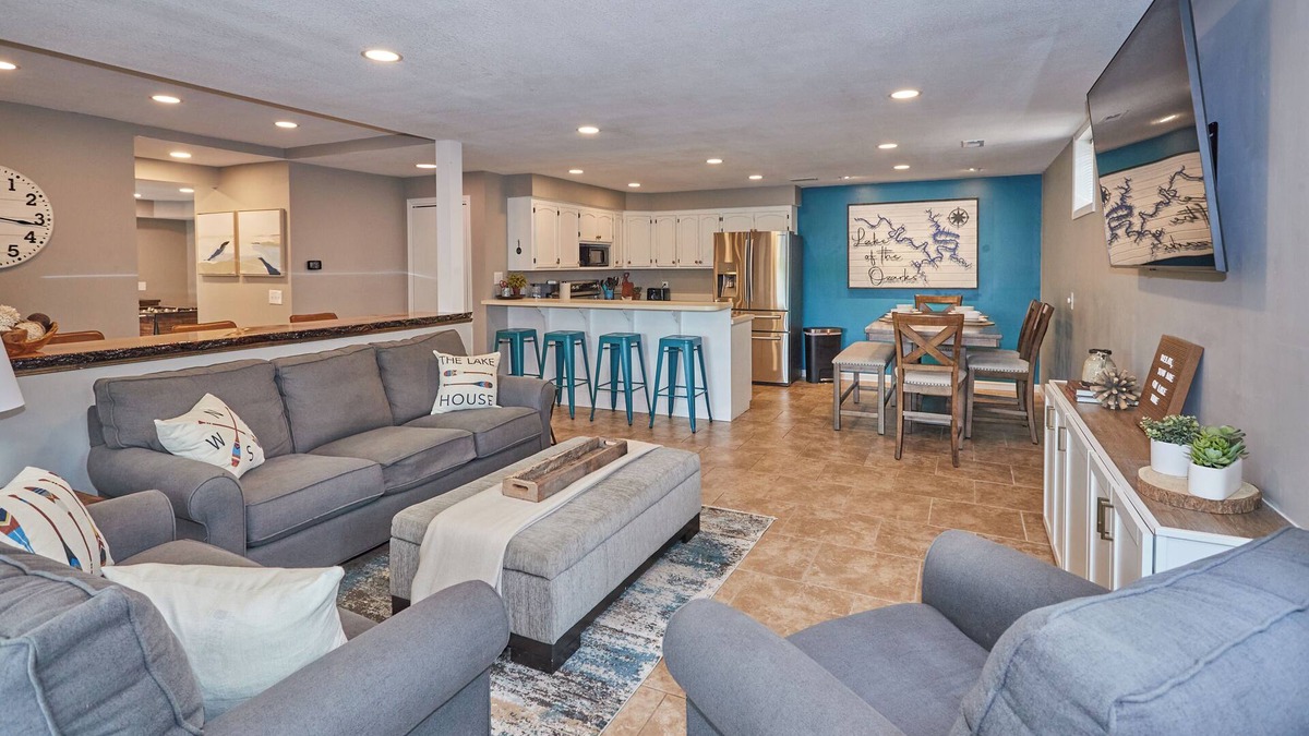 Gravois Mills House | Fun-Filled Family Getaway! 5BR Lakefront w/Hot Tub, Fire Pit & Dock Toys