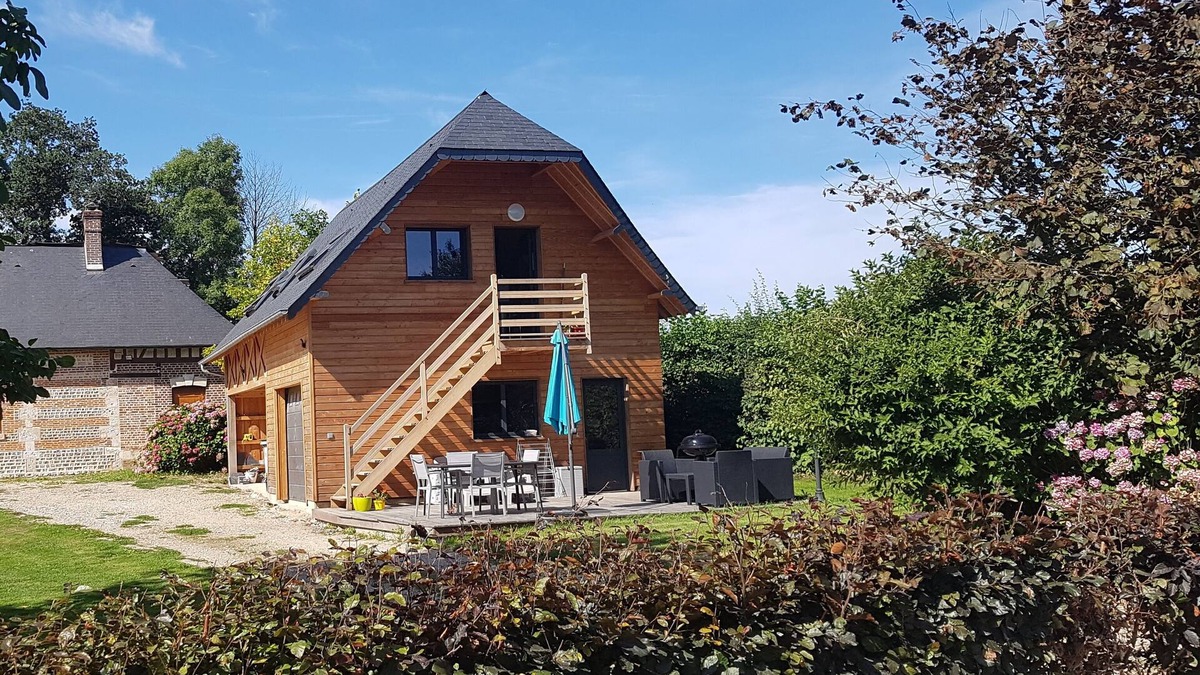 Saint-Martin-de-l'If Apartment | Furnished gite for 4 people in the countryside, fully equipped